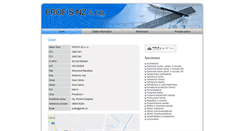 Desktop Screenshot of profis.projektanti.sk